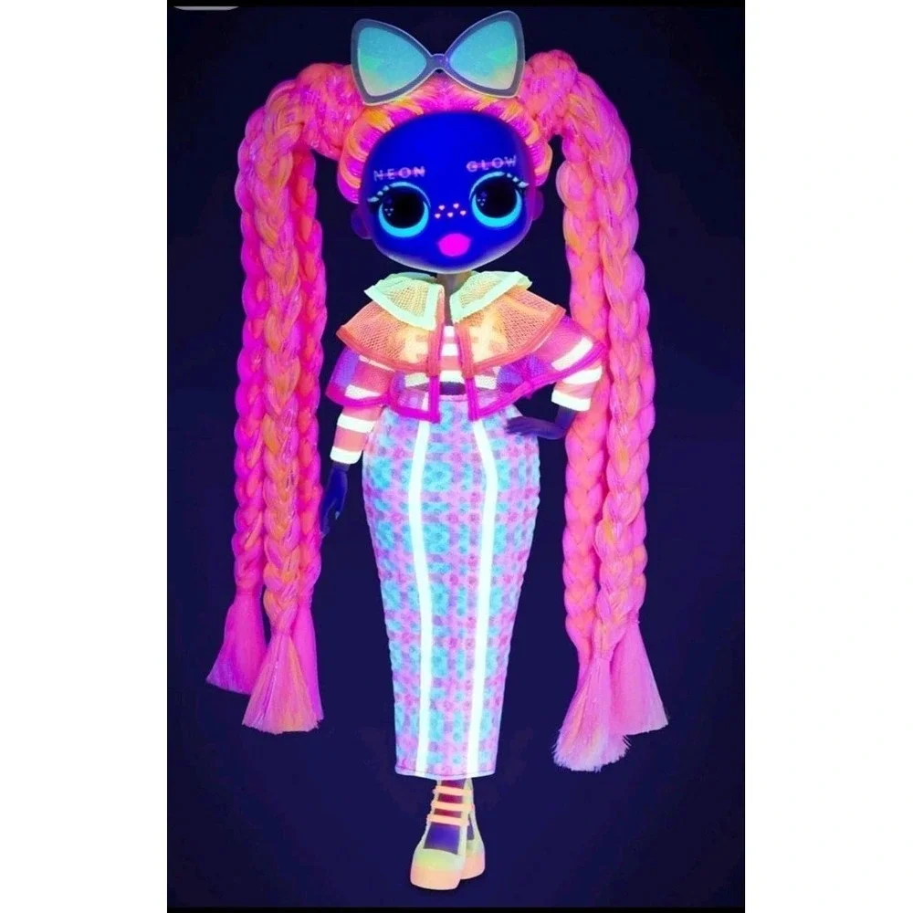 LOL Surprise OMG Lights Dazzle Doll Playset Black Light Fashion 2020 New Toy